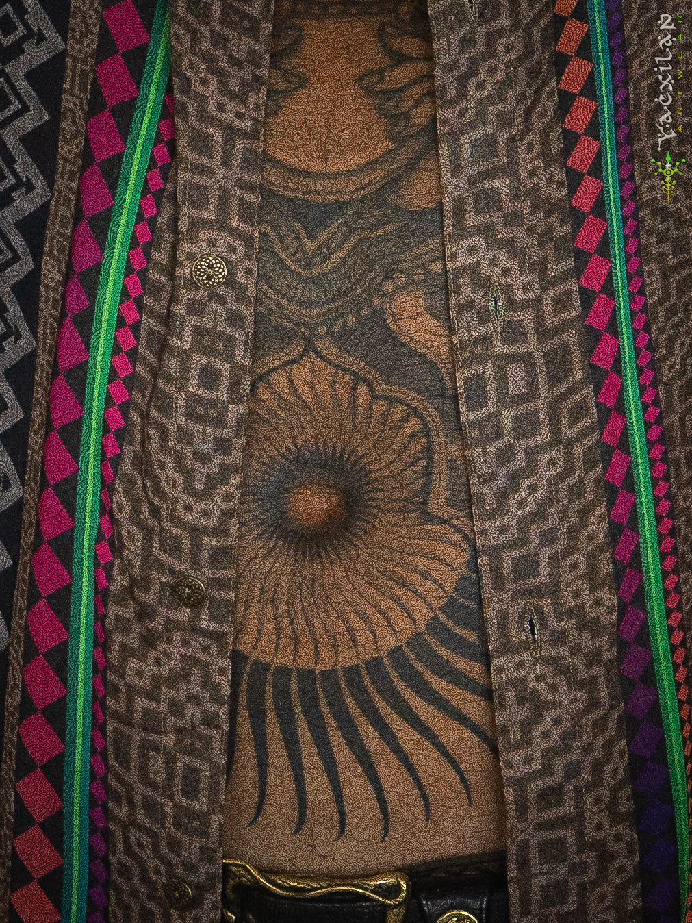 Shirt Men Half Sleeves / Bamboo - DRAGONS OF ITAK